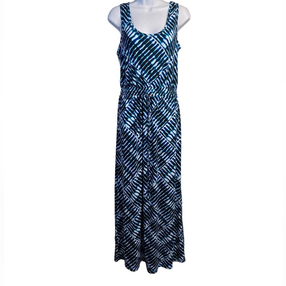 CALVIN KLEIN Jersey blue dress
